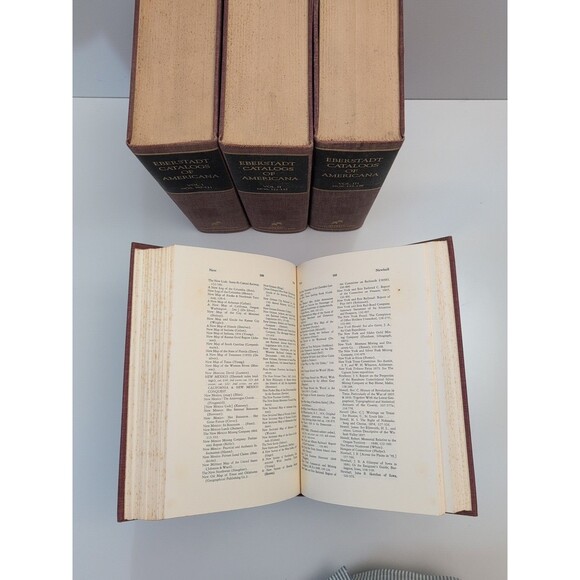 Eberstadt Annotated Americana Catalogs 1935-1956 - 1st Ed (1965) - 4 Vol. Set - Picture 11 of 16